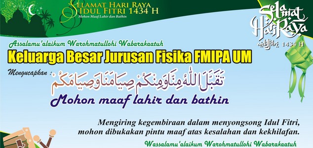 Selamat Idul Fitri