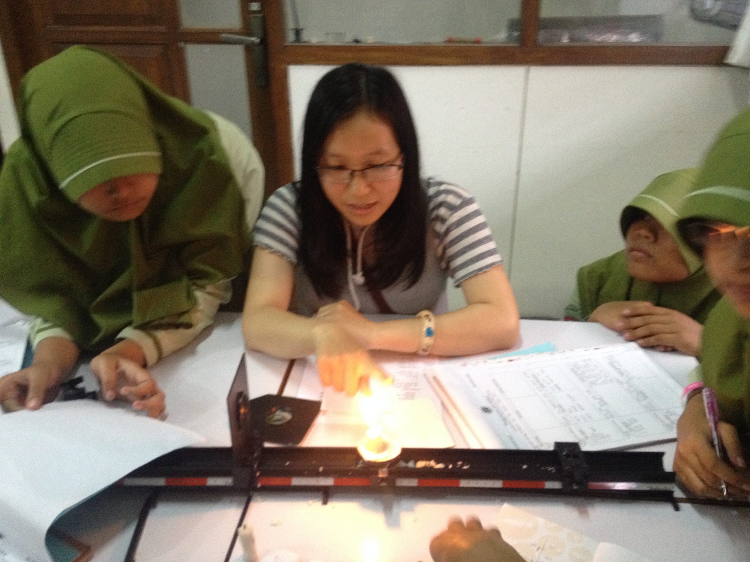 Kunjungan Lab SMP Nurul Jadid Paiton Probolinggo