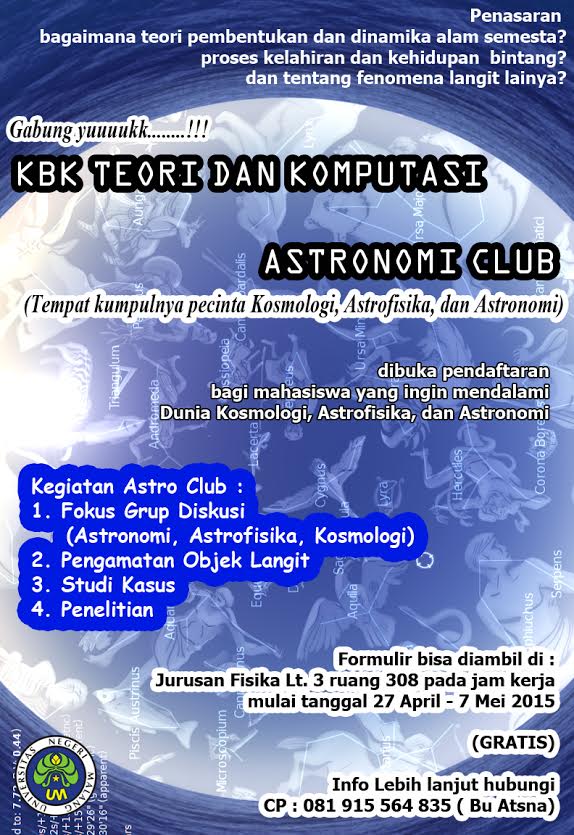 Kosmologi Astrofisika dan Astronomi, gabung sini