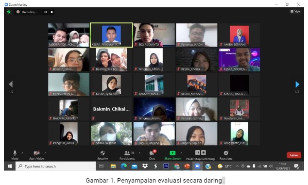 ADAKAN EVALUASI BERKALA, HMJ FISIKA BERUPAYA MENJADI LEBIH BAIK DAN LEBIH KUAT
