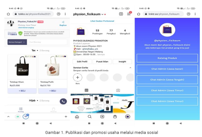 PHYSION: BANTU PROMOSI USAHA, TINGKATKAN PEREKONOMIAN MAHASISWA WIRAUSAHA