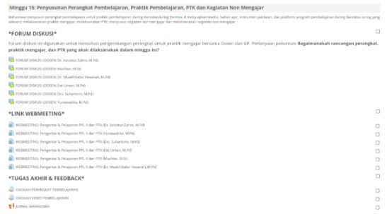 Pengembangan Self-Assessment dan Peer-Assessment untuk PPG