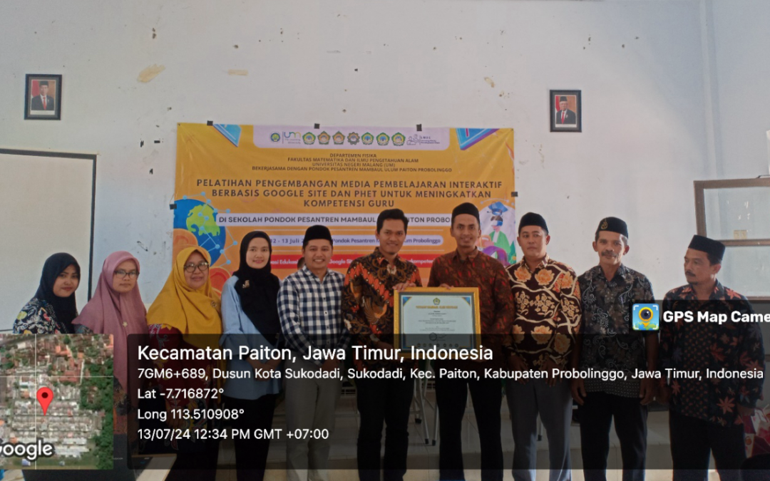 Semangat Mencerdaskan Bangsa: Pakar Pendidikan UM Berbagi Strategi Pembelajaran Berbasis Teknologi Digital di Pesantren Mambaul Ulum