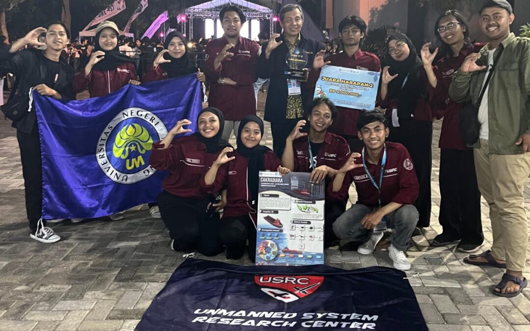 Tim Cakradiara USRC UM Raih Juara Harapan 2 di Kontes Kapal Indonesia (KKI) 2024: Bukti Semangat Inovasi Mahasiswa dalam Teknologi Maritim