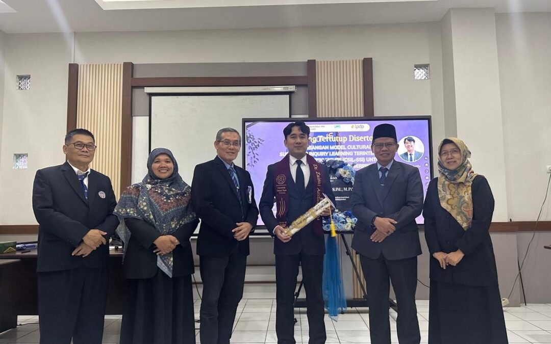 Selamat dan Sukses Kepada Dr. Zainal Arifin, M.Pd. Lulusan Doktor Baru Departemen Fisika FMIPA UM